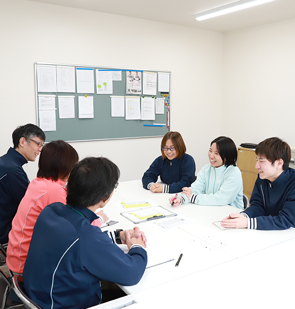 スタッフの様子